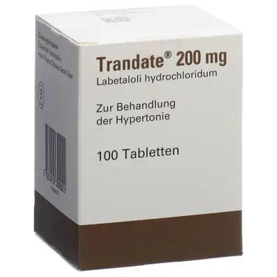 Trandate (Labetalol) 200 mg — noté 4,7/5 | €0.70