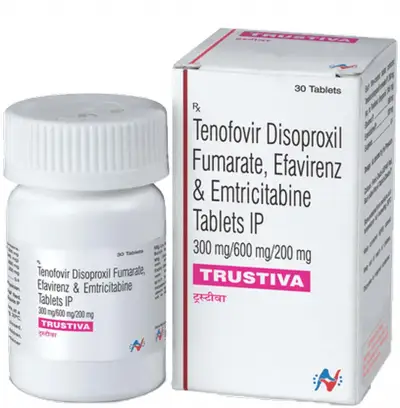 Trustiva (Tenofovir Disoproxil Fumarate) 300mg — noté 4,8/5 | €6.62