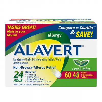 Prix Alavert 10mg générique : €0.37 · livraison FR
