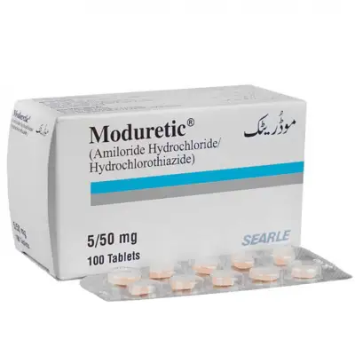 Moduretic 5mg — choix n°1 des patients — dès €0.58