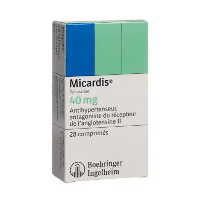 Micardis 40mg en pharmacie en ligne — €0.84