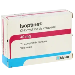 Isoptin 240mg — acheter en ligne dès €0.28
