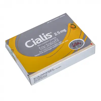 Cialis Daily 2.5mg générique — prix €0.53 le comprimé