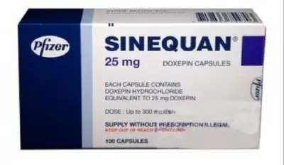 Sinequan (Doxepin) 75mg — noté 4,7/5 | €0.30