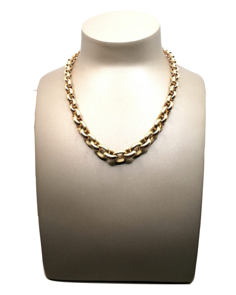 bijoux vintage collier or 18 carats