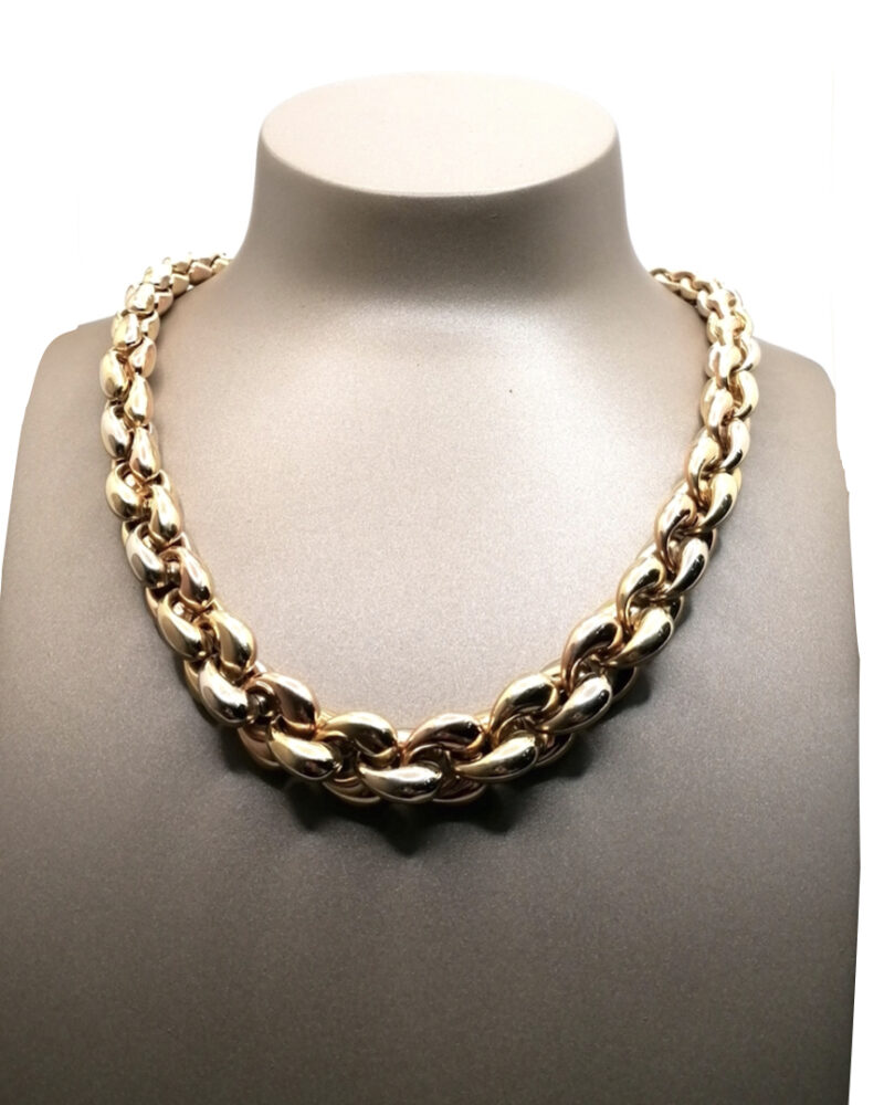 collier or 18 carats luxe vintage occasion