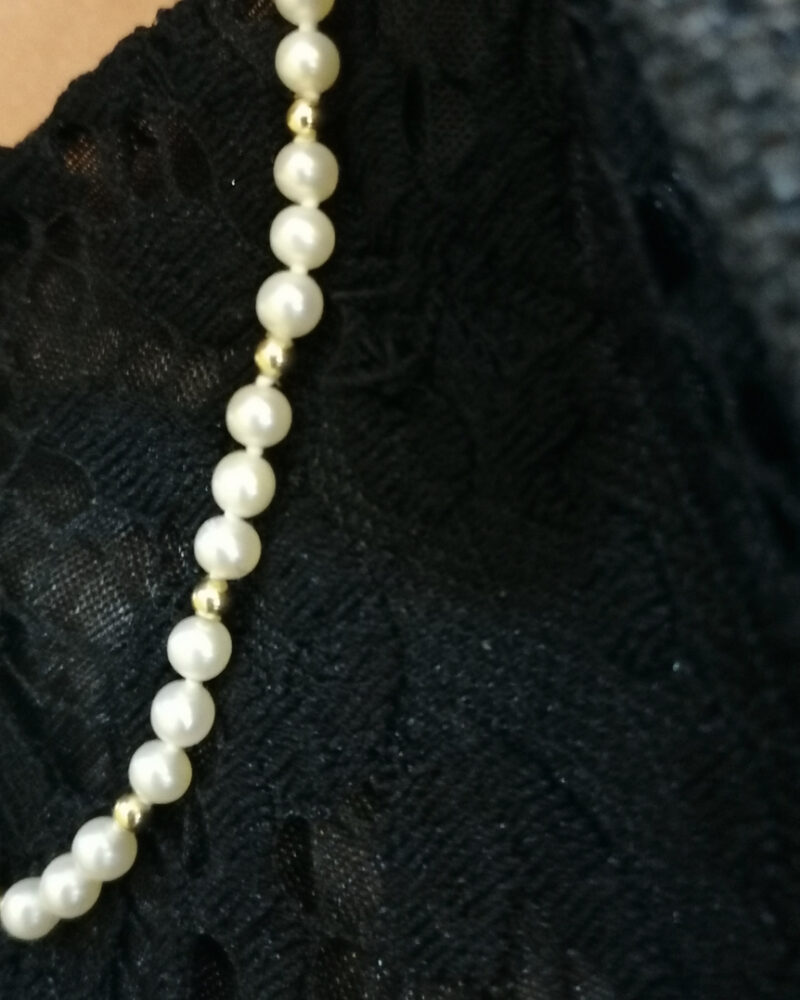 collier perles luxe occasion