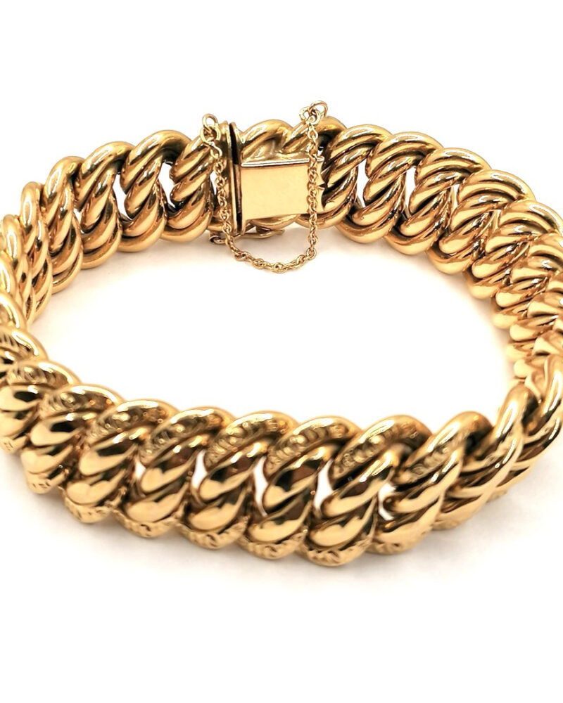 bracelet maille américaine 18k pas cher Rouen paris vannes Nantes