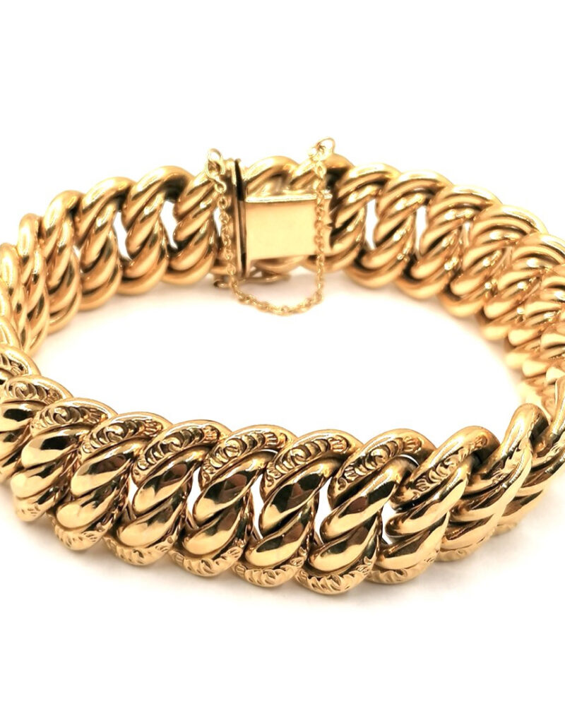 bracelet maille américaine 18k pas cher Rouen paris vannes Nantes