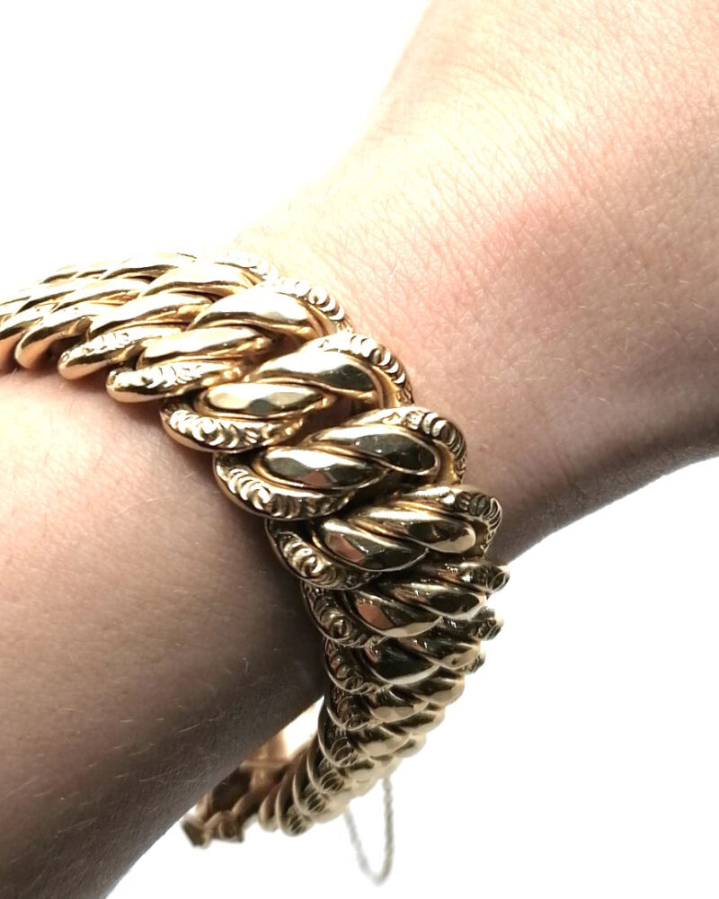 bracelet maille américaine 18k pas cher Rouen paris vannes Nantes