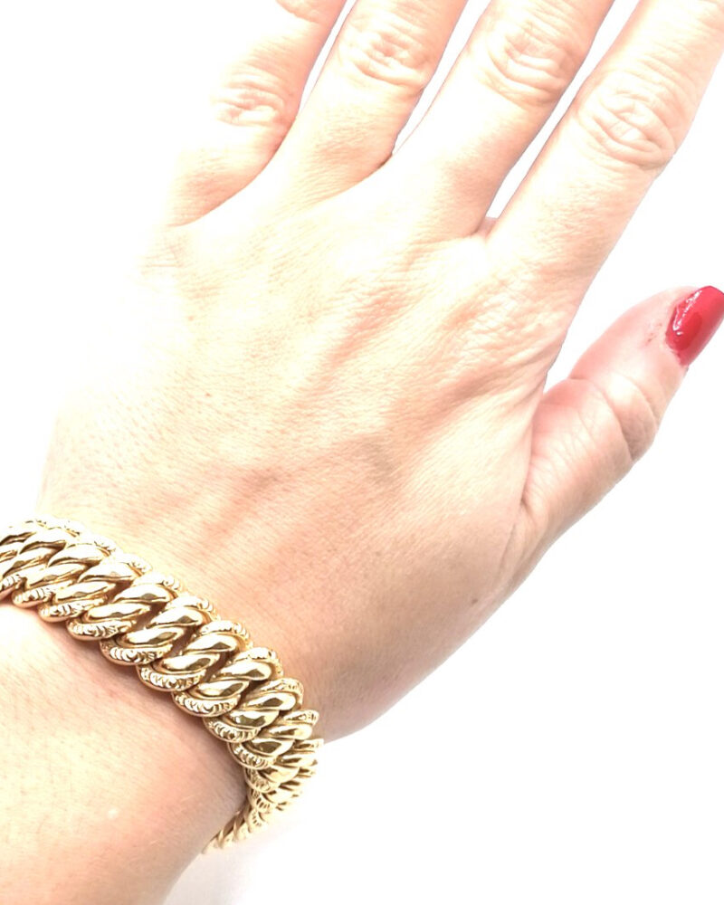 bracelet maille américaine 18k pas cher Rouen paris vannes Nantes