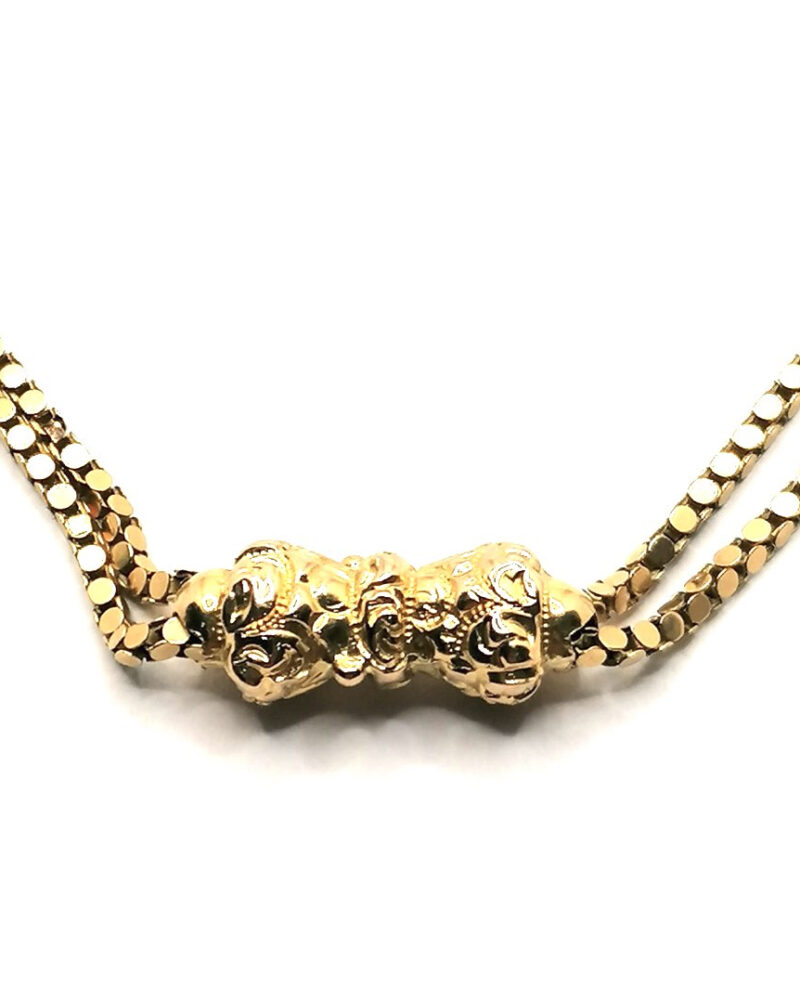 Collier ancien or 18k Rouen Nantes Paris Vannes