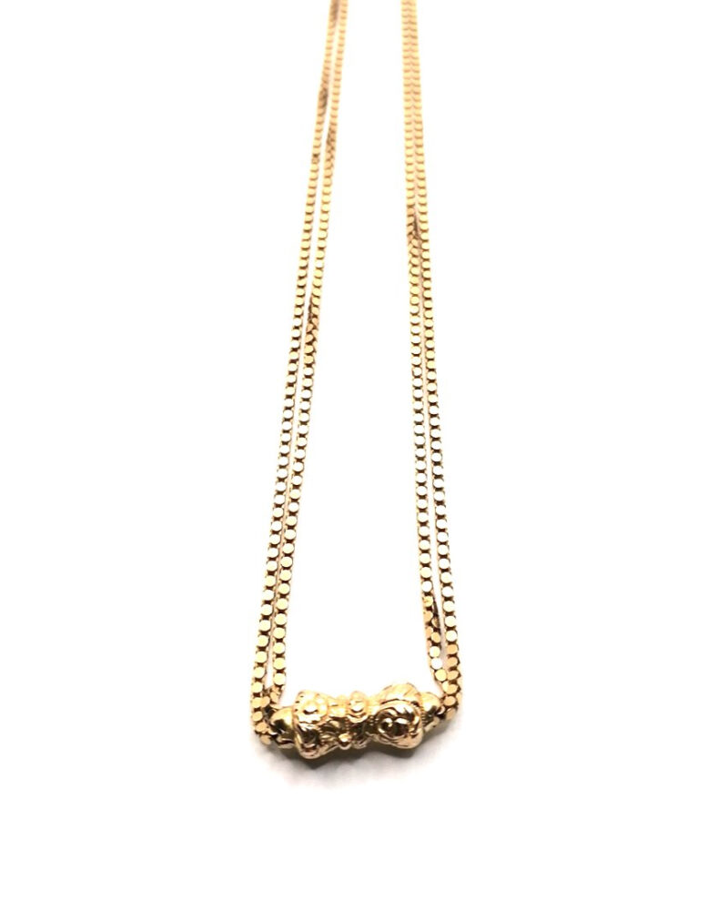 Collier ancien or 18k Rouen Nantes Paris Vannes