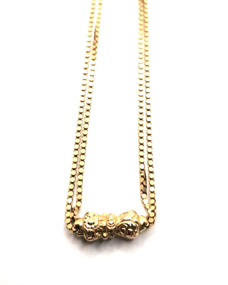 Collier ancien or 18k Rouen Nantes Paris Vannes