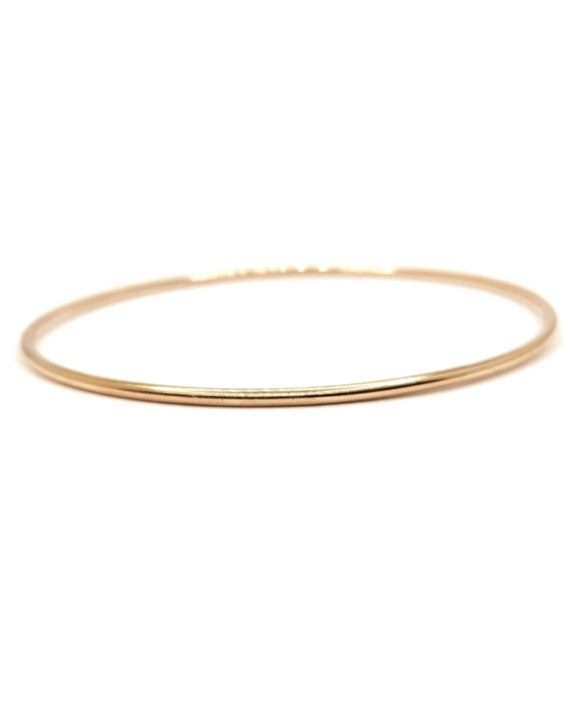 bracelet jonc rigide or 18k pas cher Noel