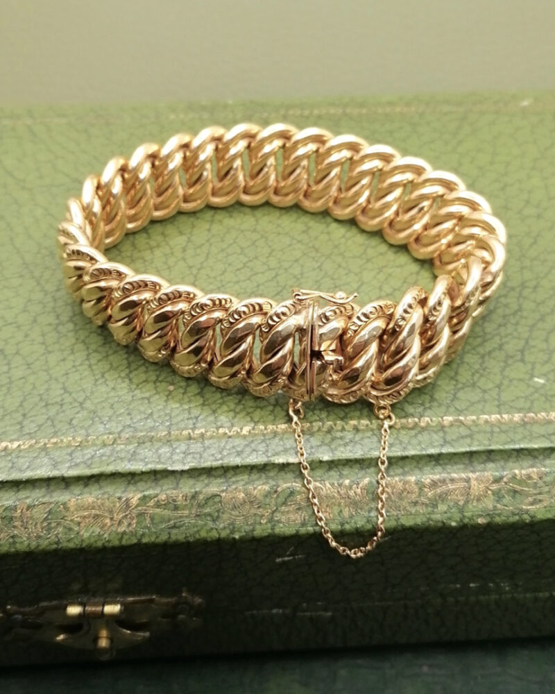 bracelet maille américaine 18k pas cher Rouen paris vannes Nantes