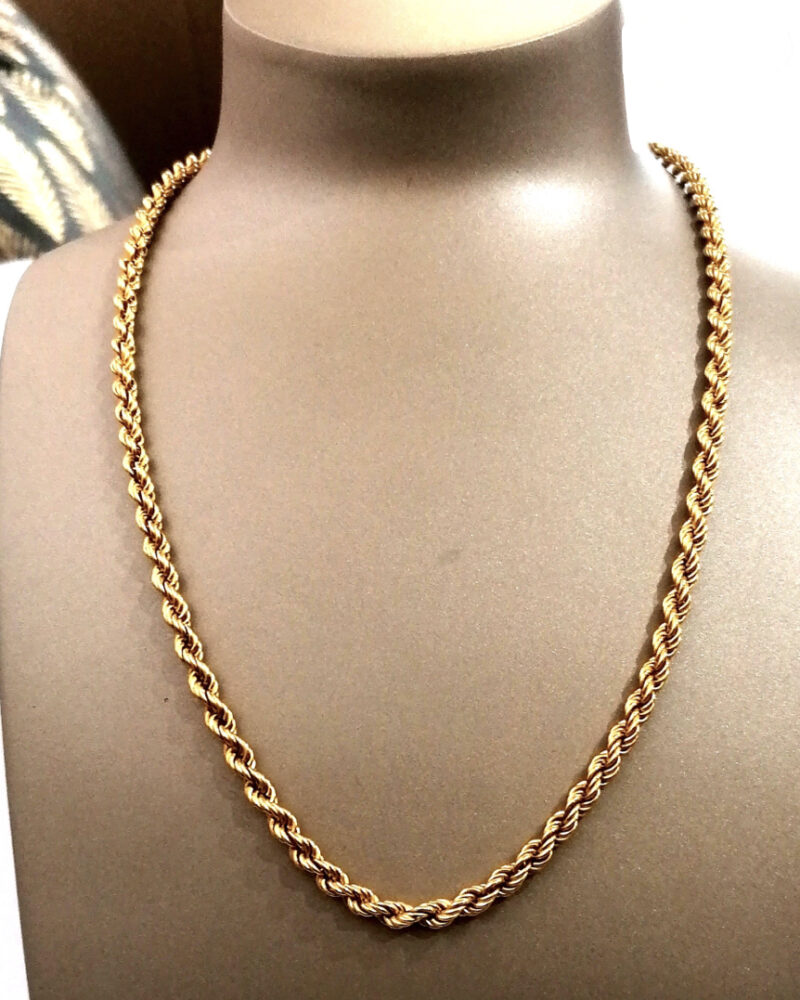 Collier or 18k occasion Rouen Vannes Paris Nantes