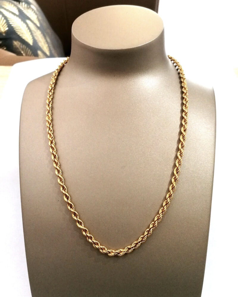 Collier or 18k occasion Rouen Vannes Paris Nantes