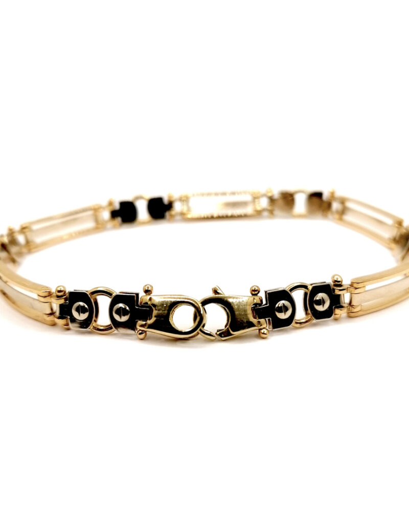 bracelet homme or jaune 18 carats occasion